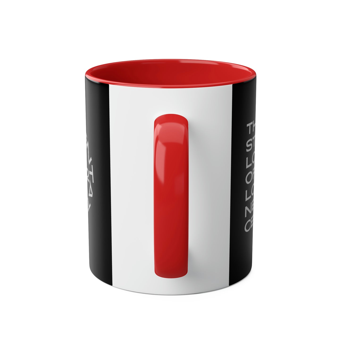 Lamentationa 3:22 - The Steadfast Love of the Lord - Two-Tone Coffee Mugs, 11oz