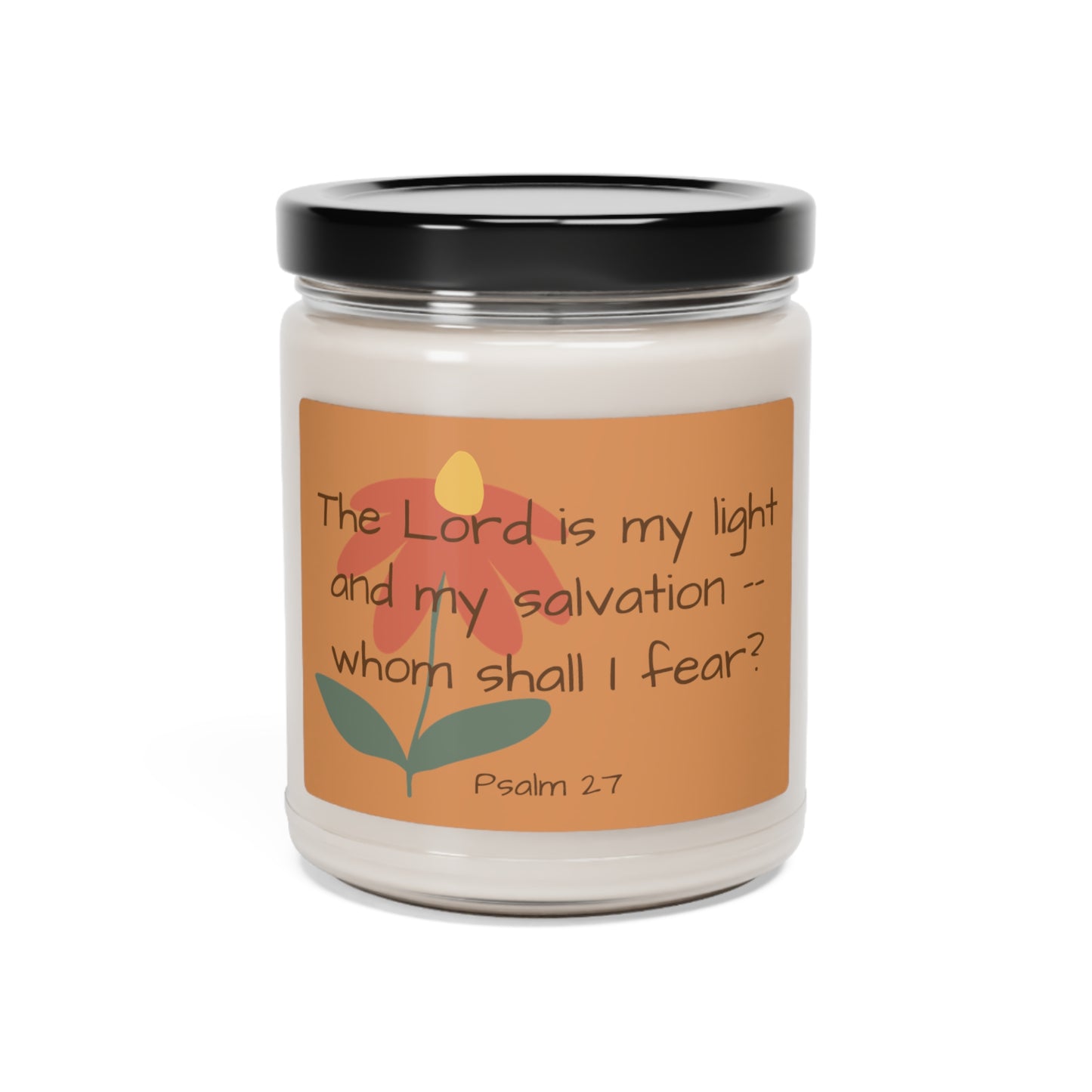 Psalm 27 The Lord is My Light Scented Soy Candle, 9oz