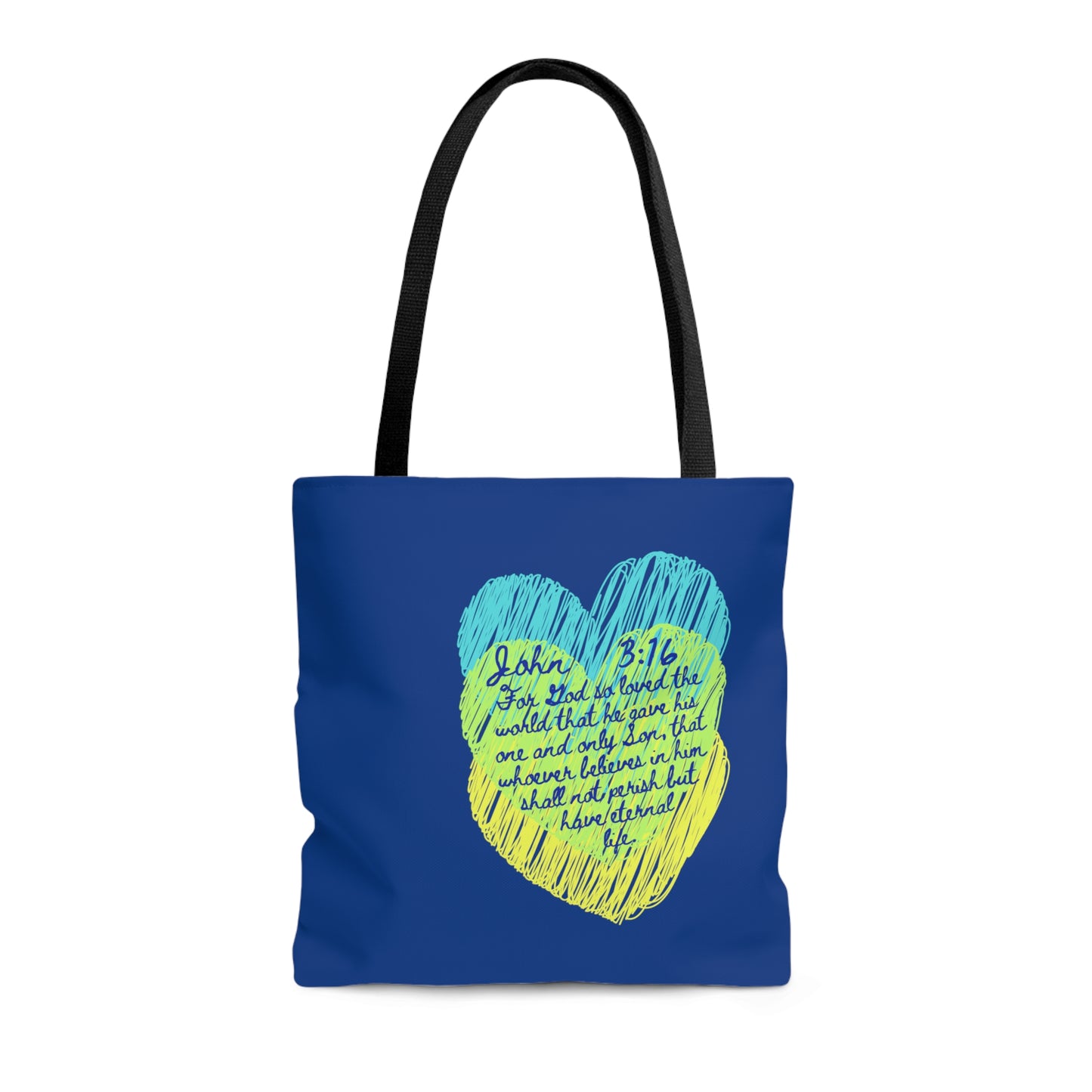 John 3:16 For God So Loved the World Tote Bag