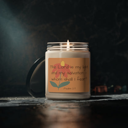 Psalm 27 The Lord is My Light Scented Soy Candle, 9oz