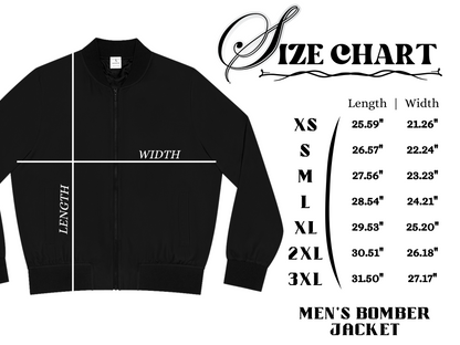 Isaiah 65:17-25 New Heavens New Earth Lion and Lamb Men's Bomber Jacket (Black)