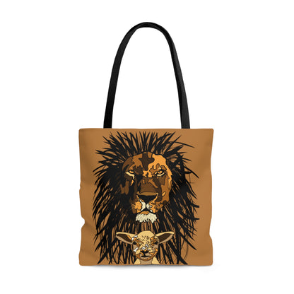 Isaiah 65:17-25 Lion and Lamb Tote Bag