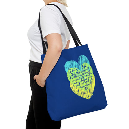 John 3:16 For God So Loved the World Tote Bag