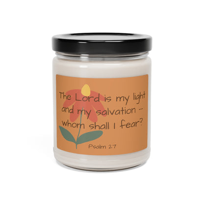 Psalm 27 The Lord is My Light Scented Soy Candle, 9oz