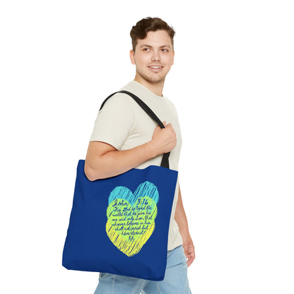 John 3:16 For God So Loved the World Tote Bag