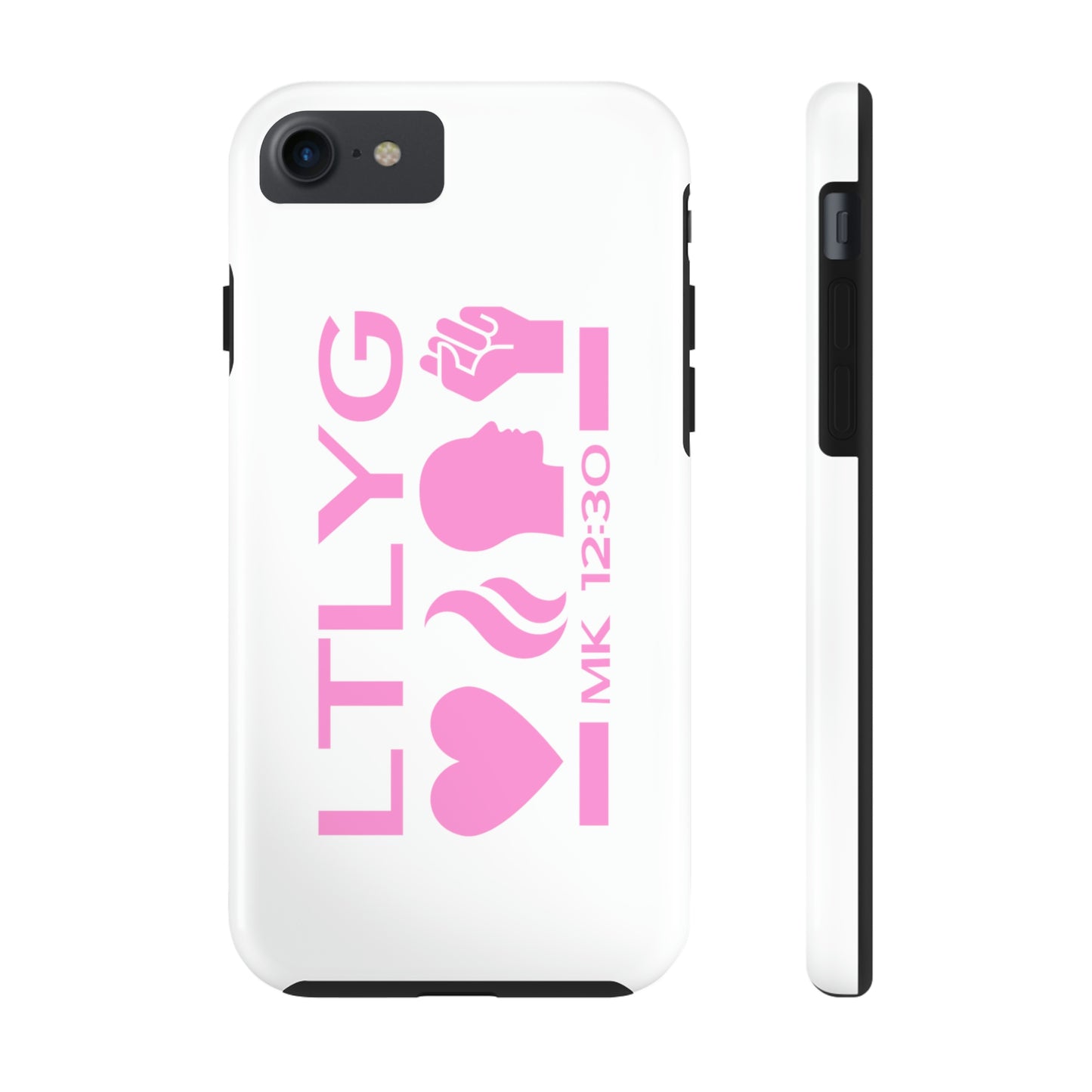 Mark 12:30 Love the Lord Your God Tough iPhone Cases nyCase-Mate