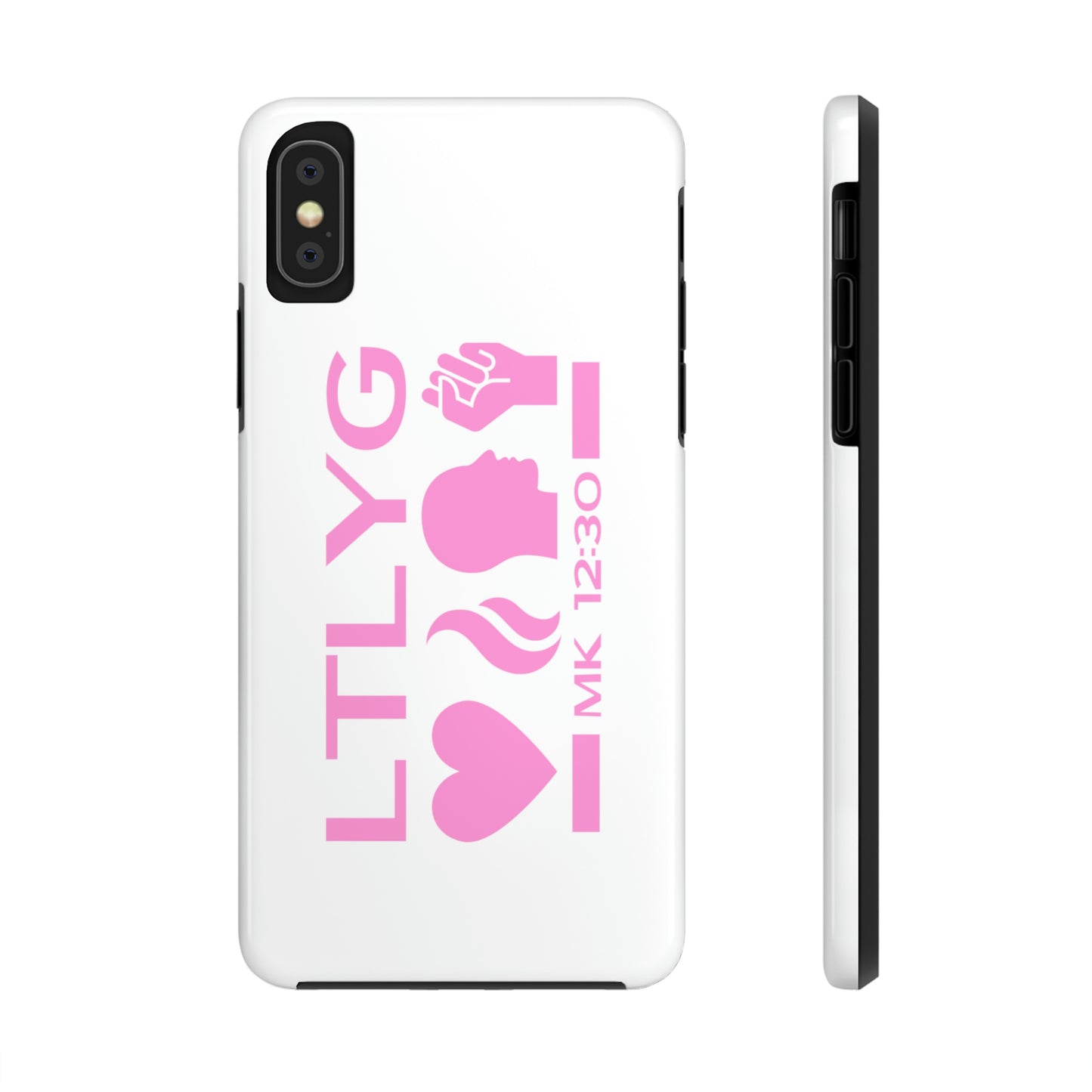 Mark 12:30 Love the Lord Your God Tough iPhone Cases nyCase-Mate