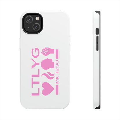 Mark 12:30 Love the Lord Your God Tough iPhone Cases nyCase-Mate