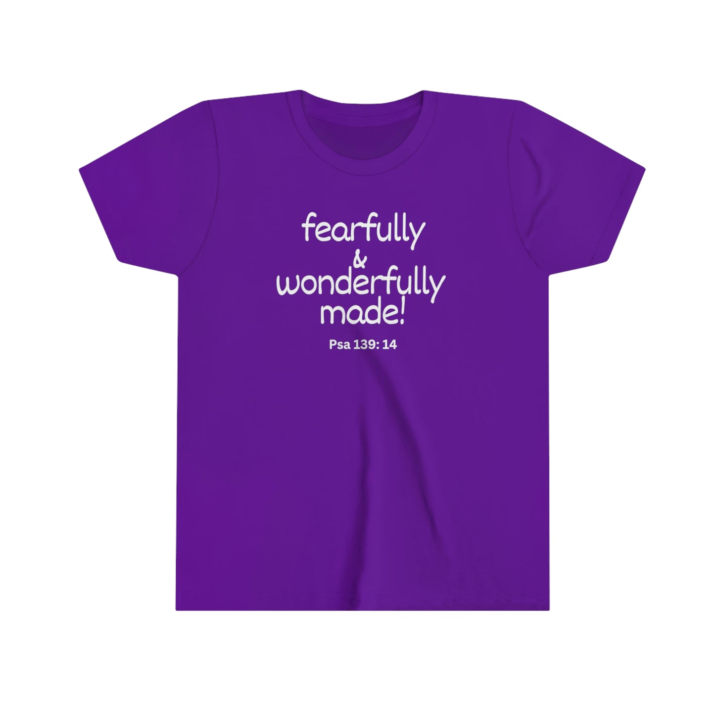 Psalm 139:14 Fearfully and Wonderfully Made! Kids Softstyle Tee