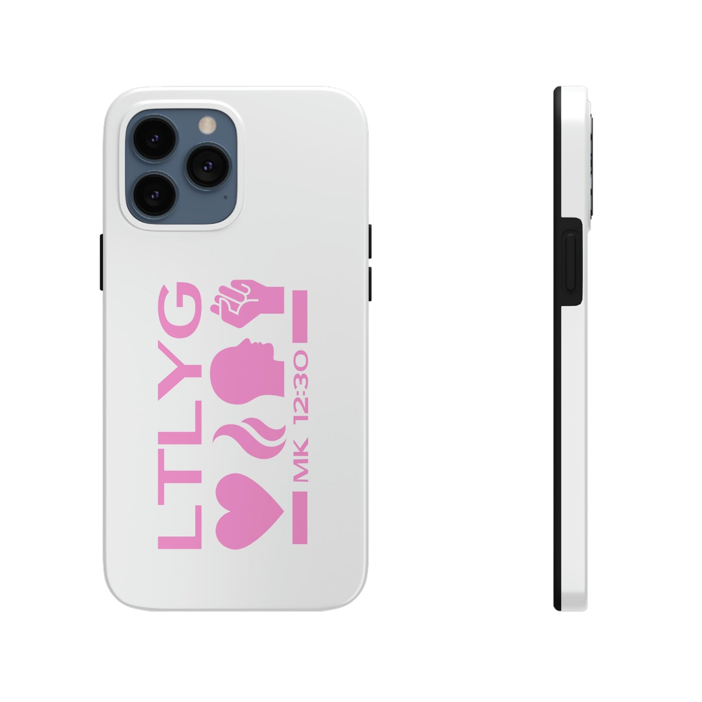 Mark 12:30 Love the Lord Your God Tough iPhone Cases nyCase-Mate