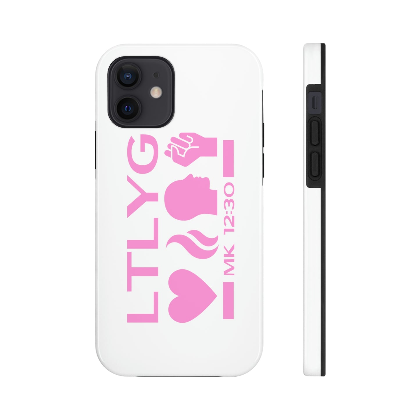 Mark 12:30 Love the Lord Your God Tough iPhone Cases nyCase-Mate