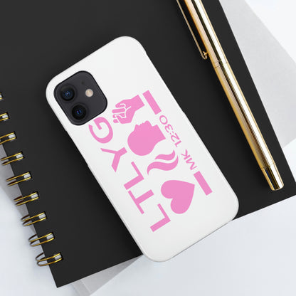 Mark 12:30 Love the Lord Your God Tough iPhone Cases nyCase-Mate