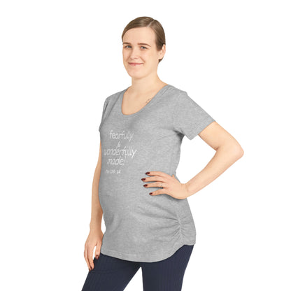 Psalm 149:14 Fearfully and Wonderfully Made Women's Maternity Tee