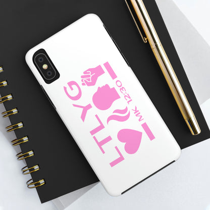 Mark 12:30 Love the Lord Your God Tough iPhone Cases nyCase-Mate