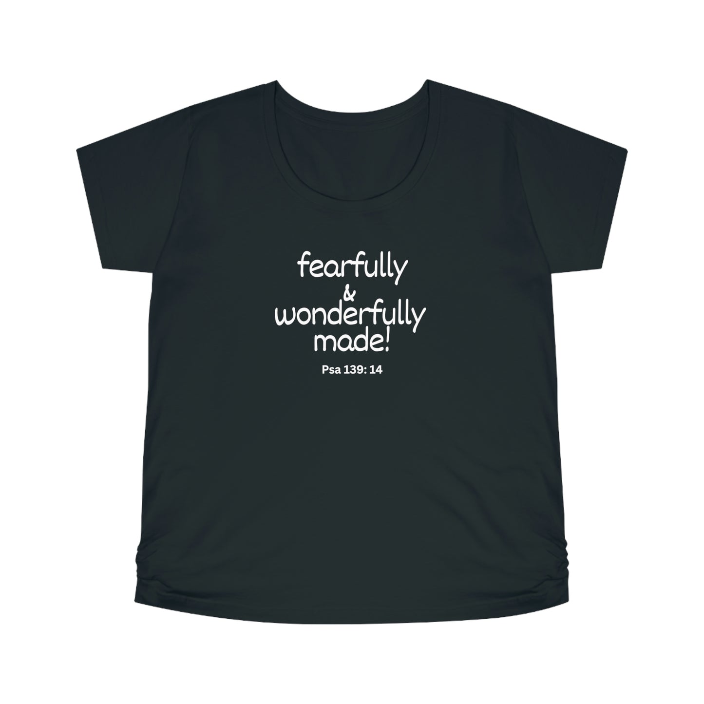 Psalm 149:14 Fearfully and Wonderfully Made Women's Maternity Tee