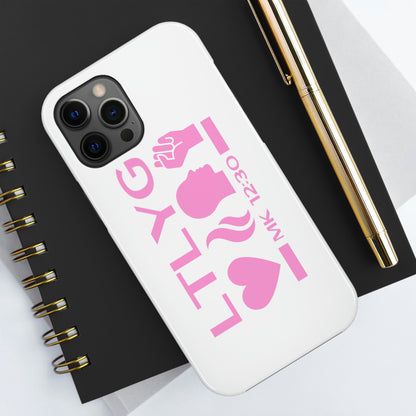 Mark 12:30 Love the Lord Your God Tough iPhone Cases nyCase-Mate