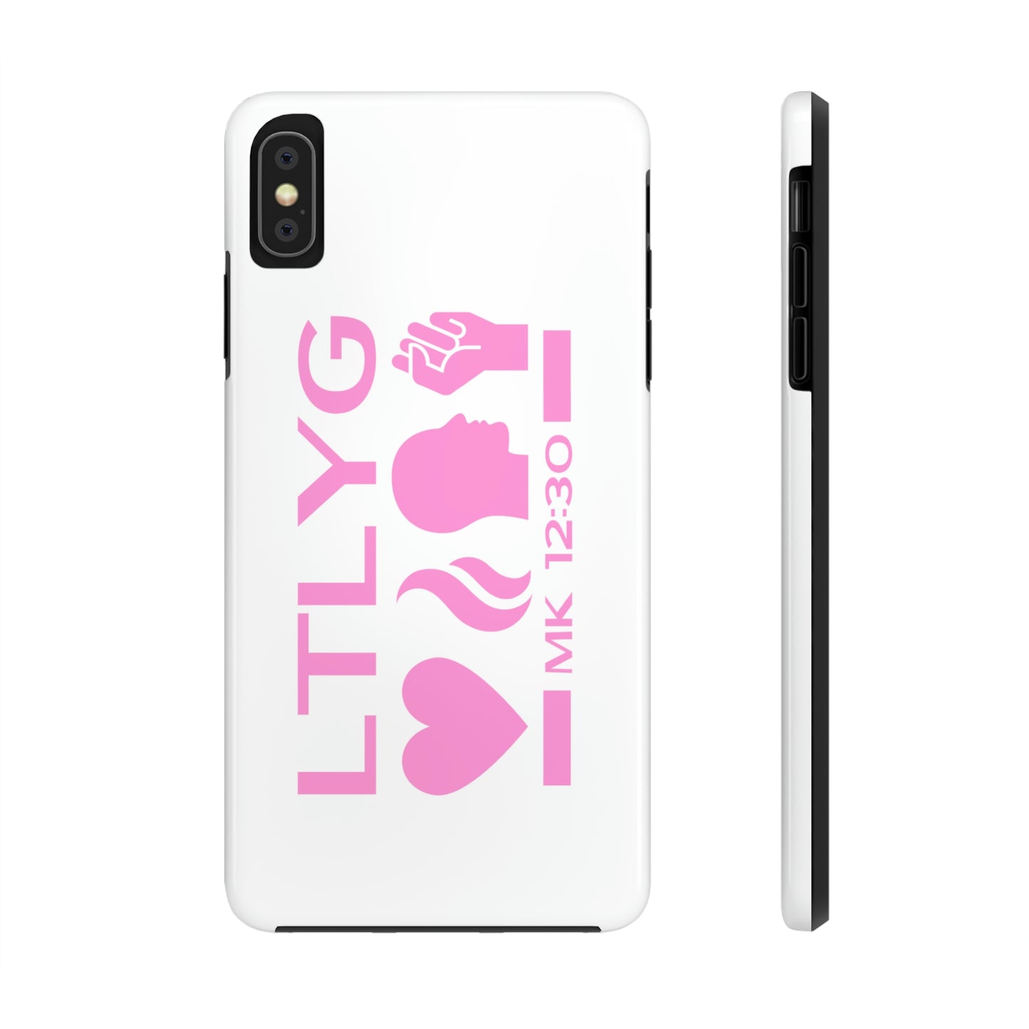 Mark 12:30 Love the Lord Your God Tough iPhone Cases nyCase-Mate