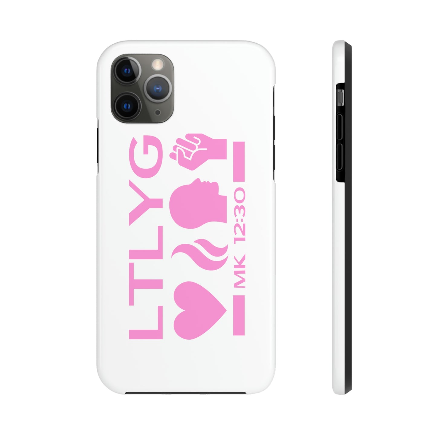 Mark 12:30 Love the Lord Your God Tough iPhone Cases nyCase-Mate