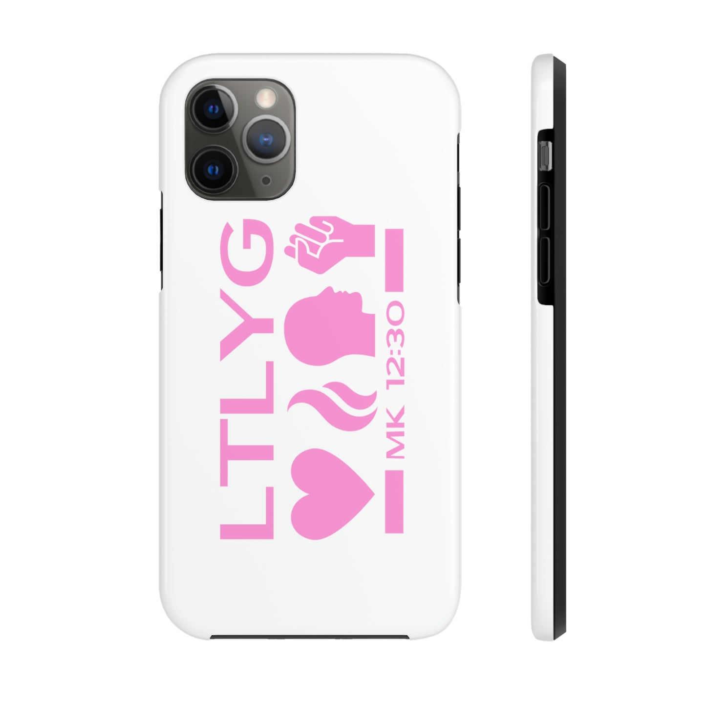 Mark 12:30 Love the Lord Your God Tough iPhone Cases nyCase-Mate