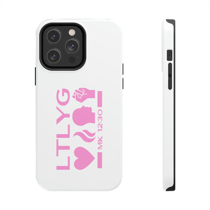 Mark 12:30 Love the Lord Your God Tough iPhone Cases nyCase-Mate