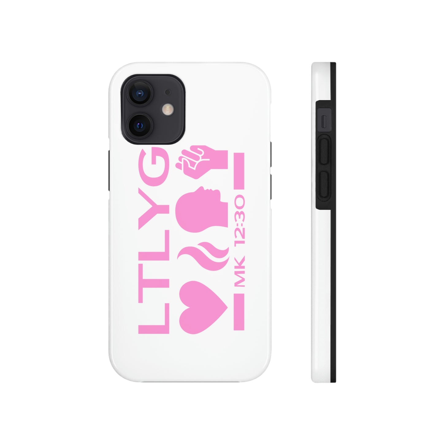 Mark 12:30 Love the Lord Your God Tough iPhone Cases nyCase-Mate