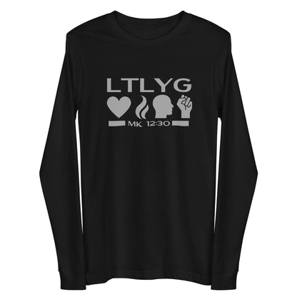 Mark 12:30 Love the Lord Your God Unisex Long Sleeve Tee