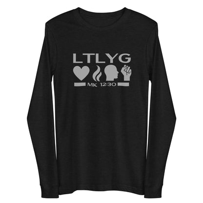 Mark 12:30 Love the Lord Your God Unisex Long Sleeve Tee