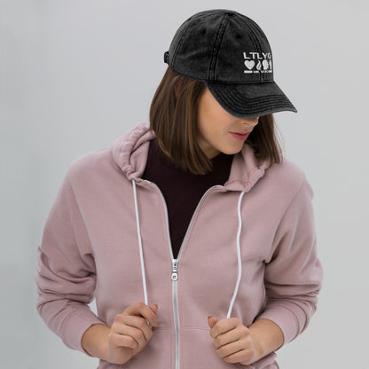 Mark 12:30 Love the Lord Your God Vintage Cotton Twill Cap