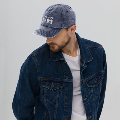 Mark 12:30 Love the Lord Your God Vintage Cotton Twill Cap